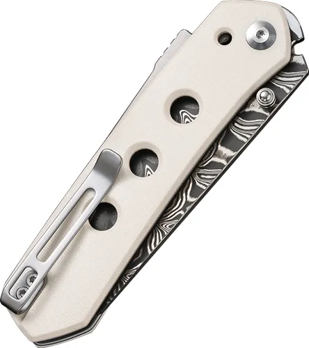 CIVIVI C22036DS1 Vision FG 3.54" Ivory G-10 Damascus Blade Knife - View 2