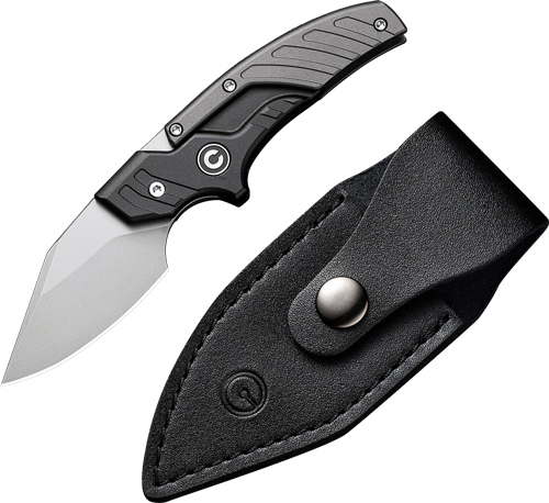 CIVIVI C210363 Typhoeus 2.27" Black/Gray Aluminum Stonewash Knife - View 2