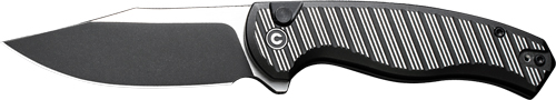 Civivi C23040B1 Stormhowl 3.3" Black Aluminum Stonewash Knife - View 2