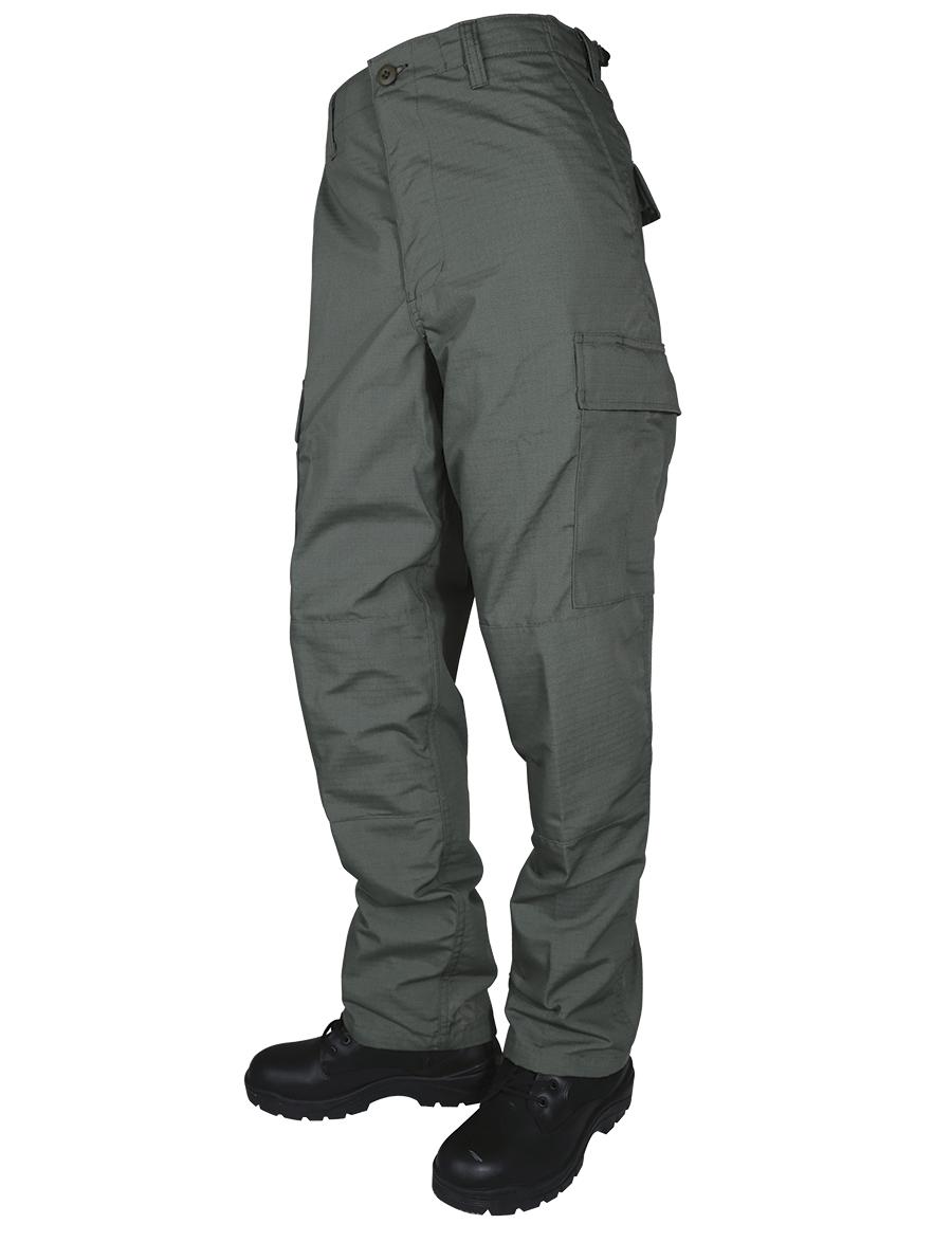 Tru-Spec 1830004 BDU Pants Olive Drab Medium 65/35 Poly-Cotton Rip-Stop - View 2