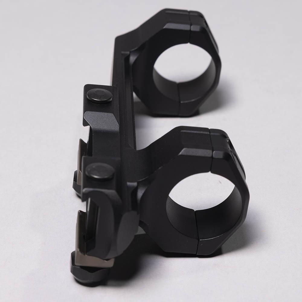 Christensen Arms 8100004300 PRSR Cantilever Mount, Black Anodized, 6061 T6 Aluminum, 1" Scope Rings, 0 MOA, Picatinny Style - View 2