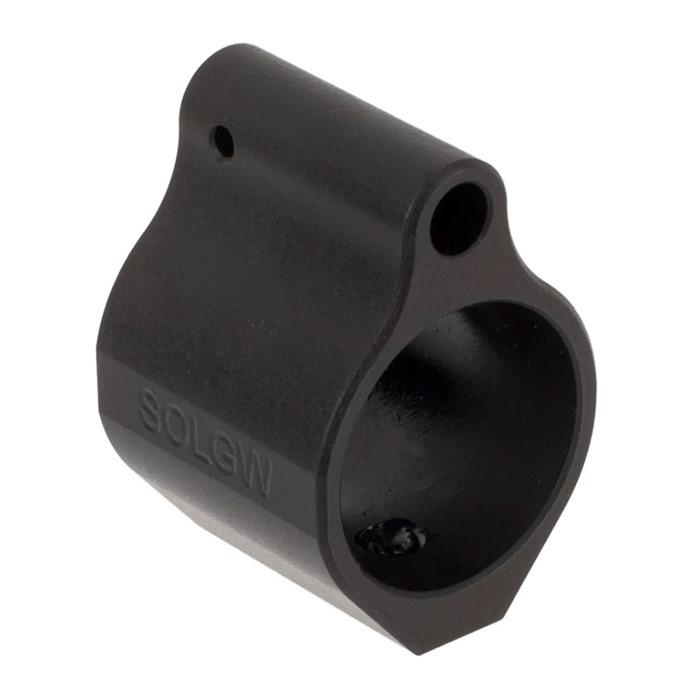 Sons of Liberty Gun Works V2 Gas Block .750, Nitride Finish, 4140 Steel, AR-15 Compatible, Black - View 2