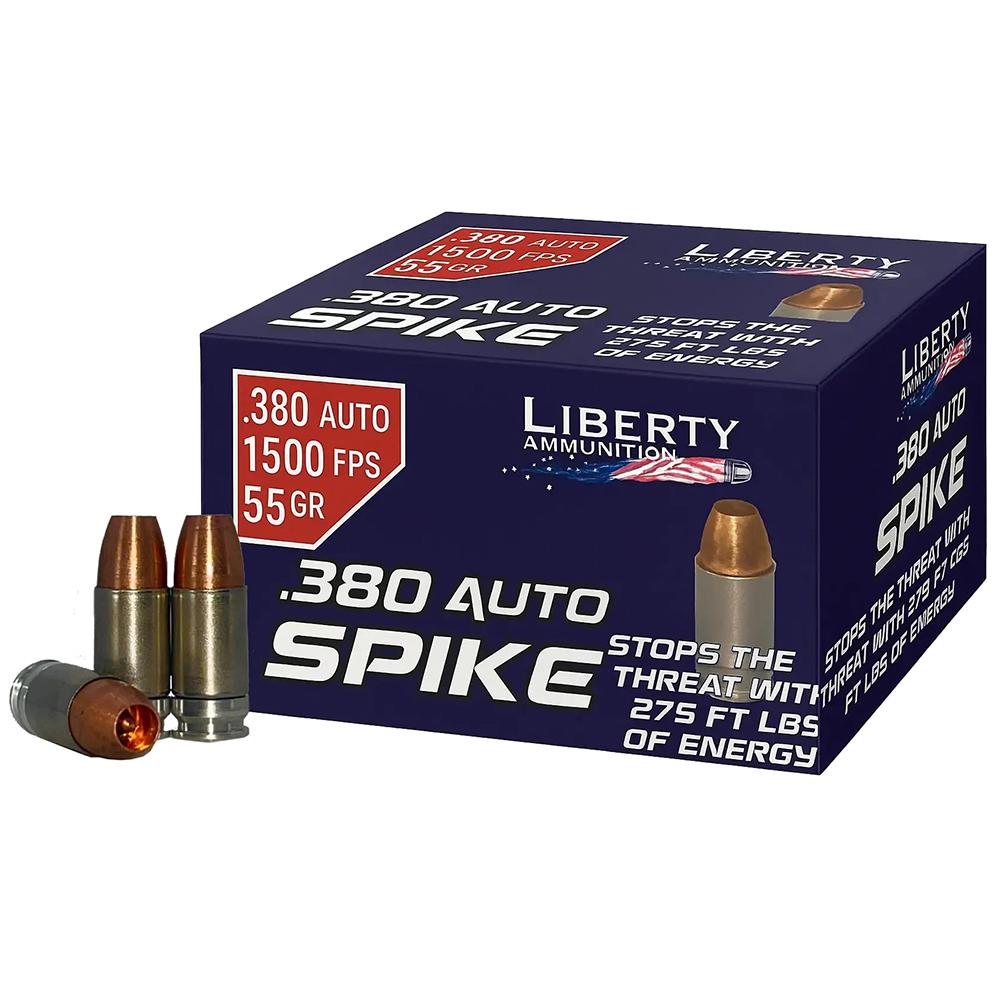 LIB AMMO SPIKE 380ACP 55GR 20/10 - View 2