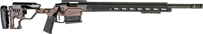 Christensen Arms MPR Bolt Action Rifle, 6.5 Creedmoor, 22" Carbon Fiber Barrel, Black Nitride, Desert Brown Anodized Folding Stock, 5+1 Rounds - View 2