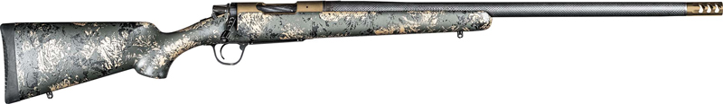 Christensen Arms Ridgeline FFT 22-250 Rem, Lightweight Carbon Fiber, Stainless Steel Barrel, Burnt Bronze Cerakote Finish - View 2