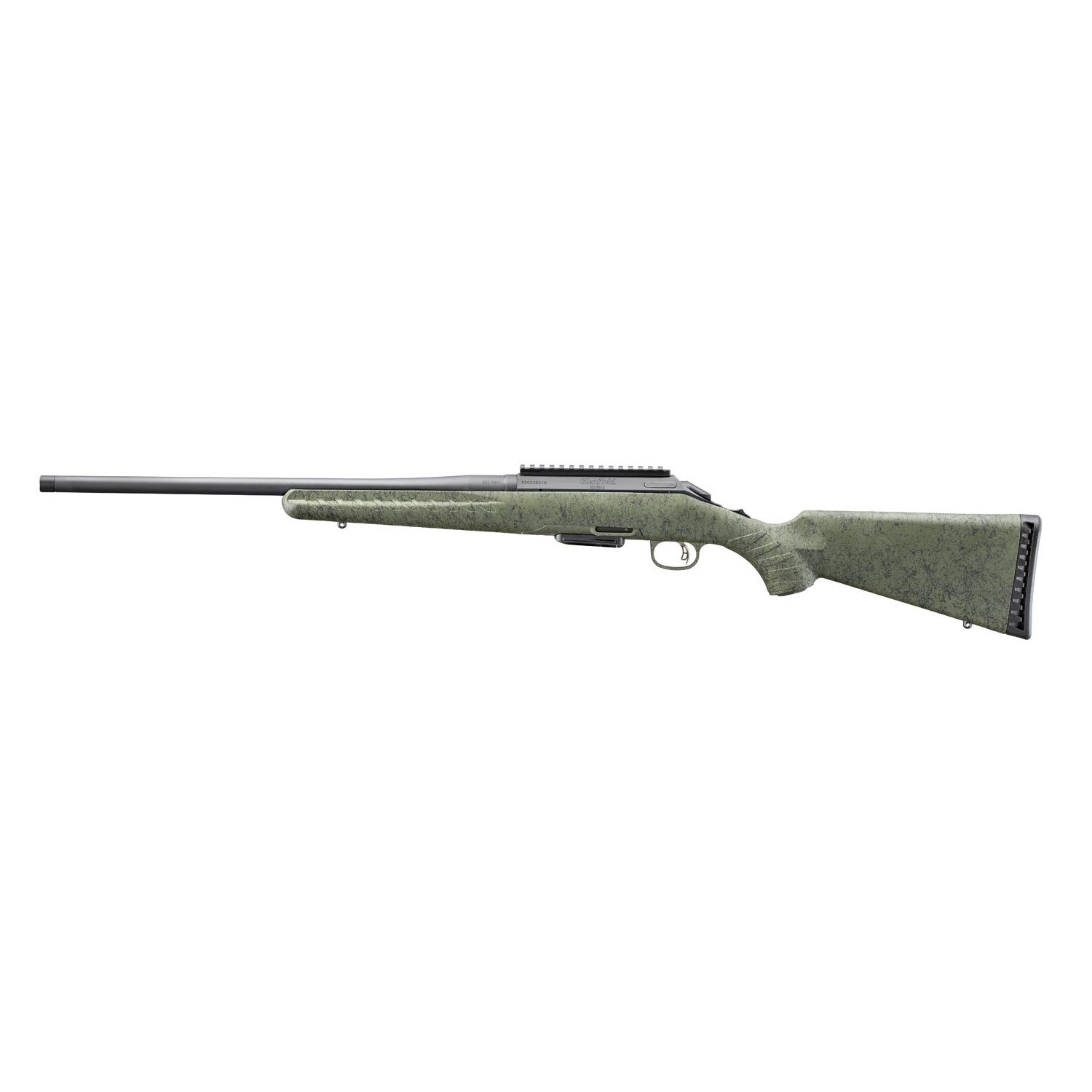 Glenfield Model A Bolt Action Rifle 223 Rem 5rd Capacity 20 Threaded Barrel Moss Green Splatter Stock - View 2