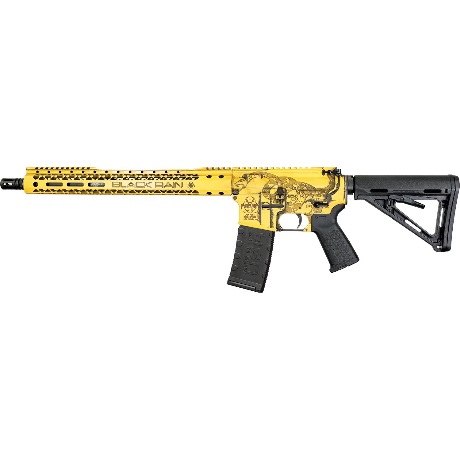 Black Rain Ordnance BRO-PAT-GADSDEN AR-15 5.56 NATO 16 in Gadsden Flag - View 2