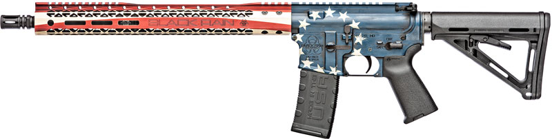 Black Rain Ordnance 16"5.56 Spec+Pat Btsy RSS Flag BRO-PAT-BETSY - View 2
