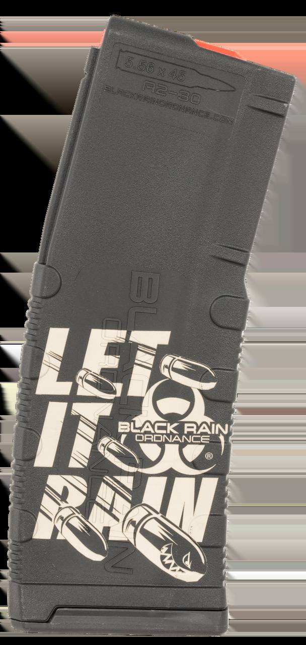 Black Rain Ordnance MAG30LETITRAINB Magazine 30rd 223 Rem/5.56 NATO Let... - View 2