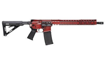 Black Rain Ordnance BROWTPRB Spec 15+ 5.56 NATO 16" Red Battleworn AR-15 - View 3