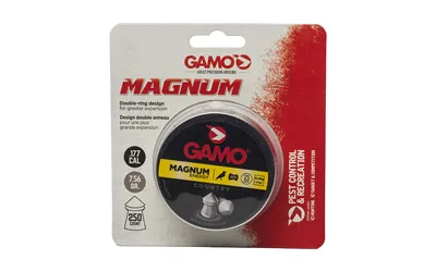 Gamo USA Gamo Magnum Spire Point Double Ring .177 Pellet Pointed Nose Tin - View 2