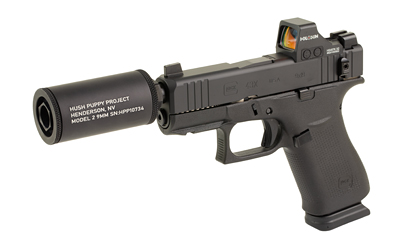 GLOCK 43X Hush Puppy Semi-automatic Striker Fired Polymer Frame Pistol - View 5