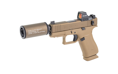 GLOCK 43X Hush Puppy Semi-automatic Striker Fired Polymer Frame Pistol - View 4