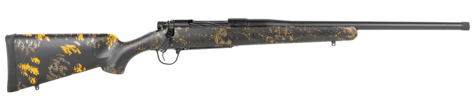 Christensen Arms 8010135300 Mesa FFT Buckmasters Full Size 308 Win 20" Black Cerakote Match Grade Threaded Barrel, Black Cerakote Stainless Steel Drilled & Tapped Receiver, Black w/Orange Sporter FFT - View 2