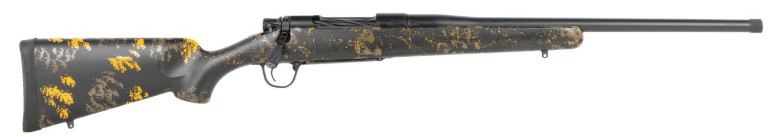 Christensen Arms 8010135500 Mesa FFT Buckmasters Full Size 6.5 PRC 22" Black Cerakote Match Grade Threaded Barrel, Black Cerakote Stainless Steel Drilled & Tapped Receiver, Black w/Orange Sporter FFT - View 2