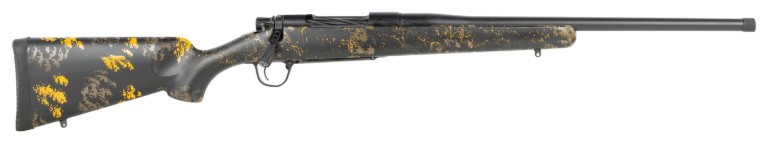 Christensen Arms 8010135700 Mesa FFT Buckmasters Full Size 7mm Rem Mag 22" Black Cerakote Match Grade Threaded Barrel, Black Cerakote Stainless Steel Drilled & Tapped Receiver, Black w/Orange Sporter - View 2