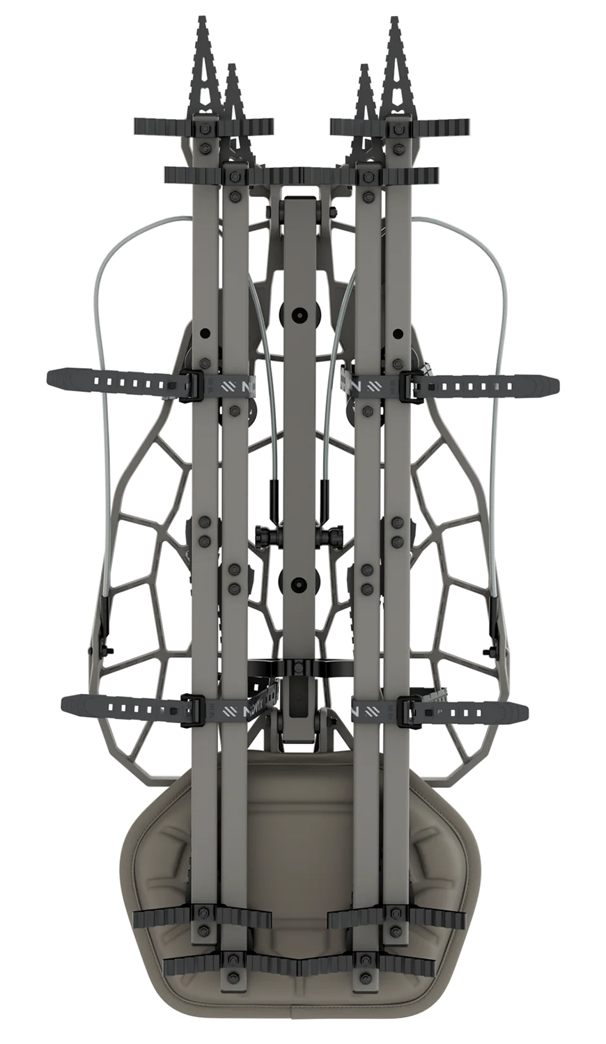 Novix NX-HHRS Helo Hunt Ready Hang On Combo, Gray, 300 lb Capacity - View 2