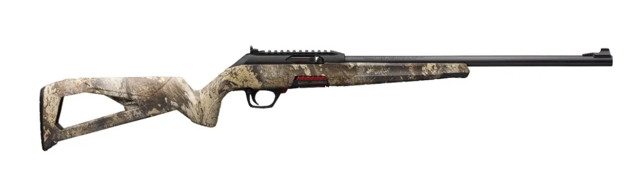 Winchester Wildcat .22 LR Semi-Automatic Rifle, TrueTimber Prairie Camo, 18" Barrel, 10+1 Capacity, Ramped Post Sights, Matte Black Finish - View 2
