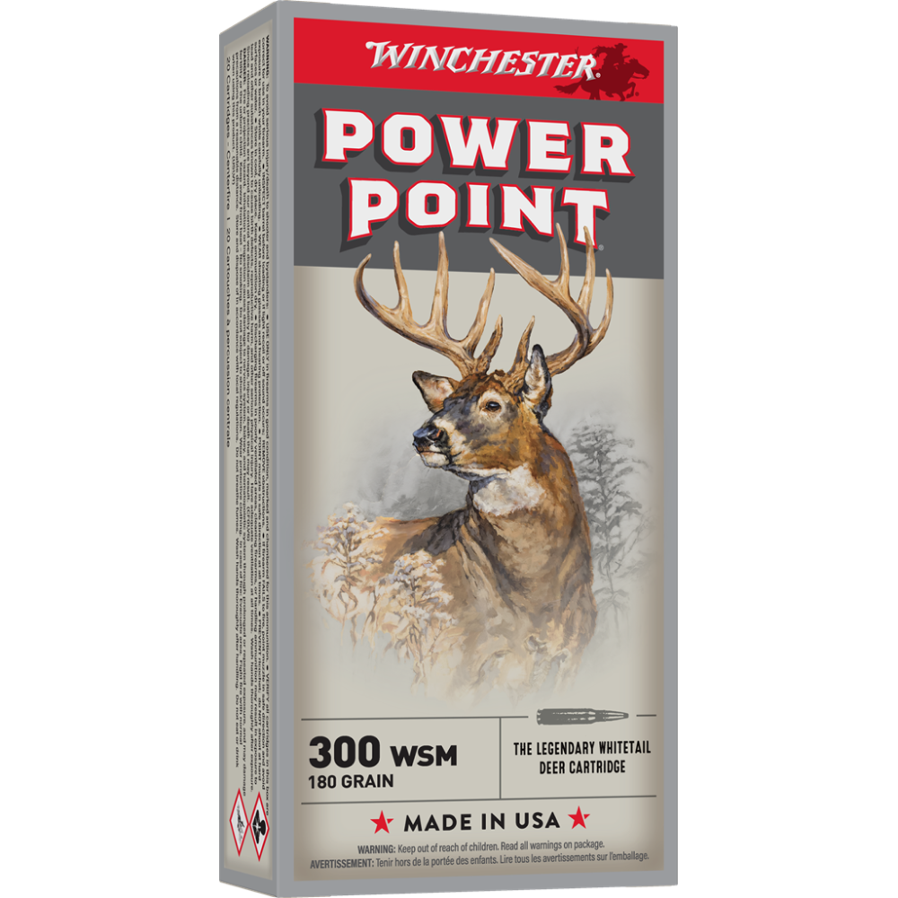 Winchester X300WSM Super X 180gr 2970fps Power-Point Ammo - 20 Rounds - View 2