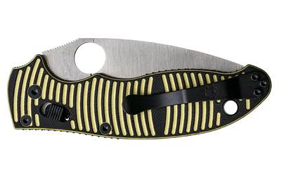 Spyderco Manix 2 Salt Yellow/Black G-10 CPM MagnaCut - View 2