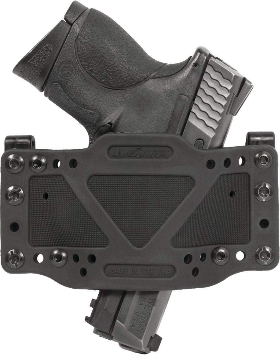Limbsaver 12501 CrossTech IWB/OWB Holster Black Polymer Ambidextrous - View 2