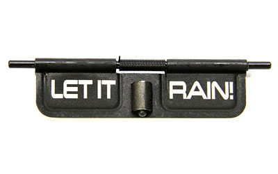 Black Rain Ordnance AR-15 Ejection Port Cover Kit, Laser Engraved, Anodized Aluminum, Matte Black, 5.56/.223 Caliber