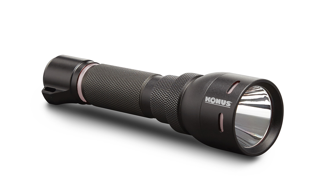Konus 3932 Tactical Flashlight 1000 Lumens, Remote Switch, Mount Ring - View 2