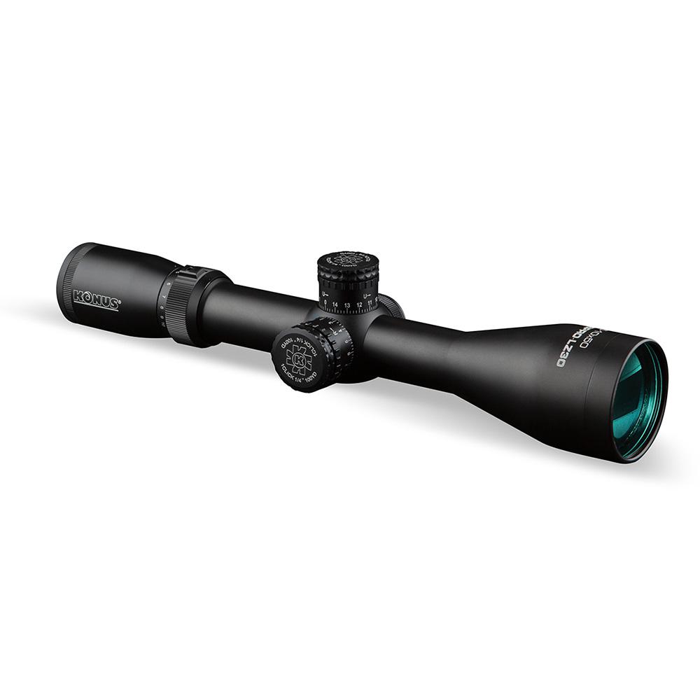 Konus 7181 LZ-30 2.5-10x50mm Rifle Scope Dual Illuminated 30/30 Reticle - View 2