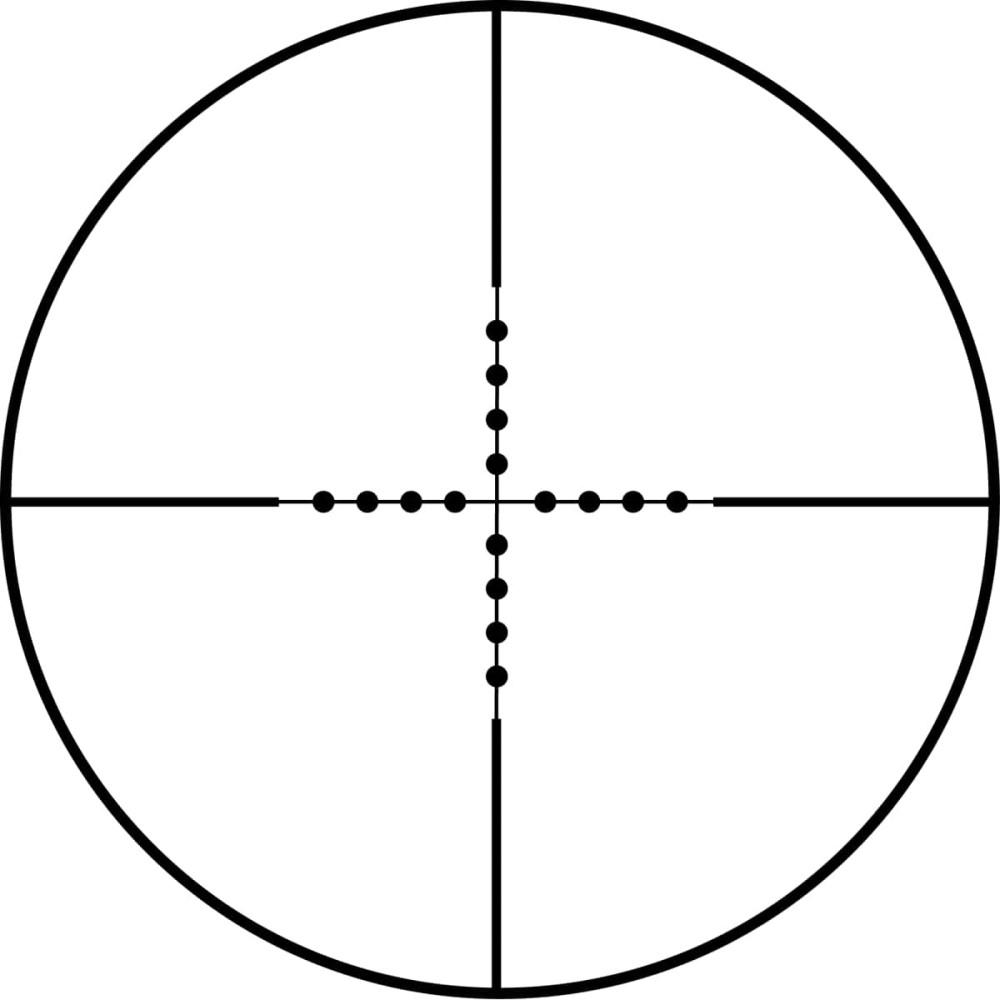 Konus 7259 KonusPro Varmint 6-24x44mm Mil-Dot AO Riflescope Matte Black - View 2