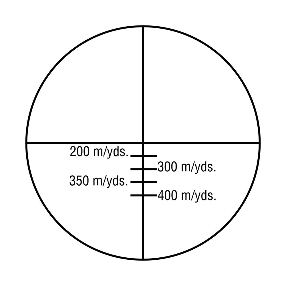 Konus 7353 Fighter 4-12x40mm Ballistic Reticle Scope Fog/Shock/Waterproof - View 2