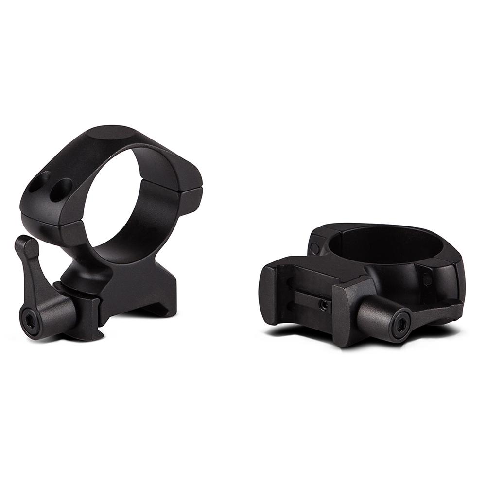 Konus 7409 Steel Rings Matte Black 30mm Quick Release High 0 MOA - View 2