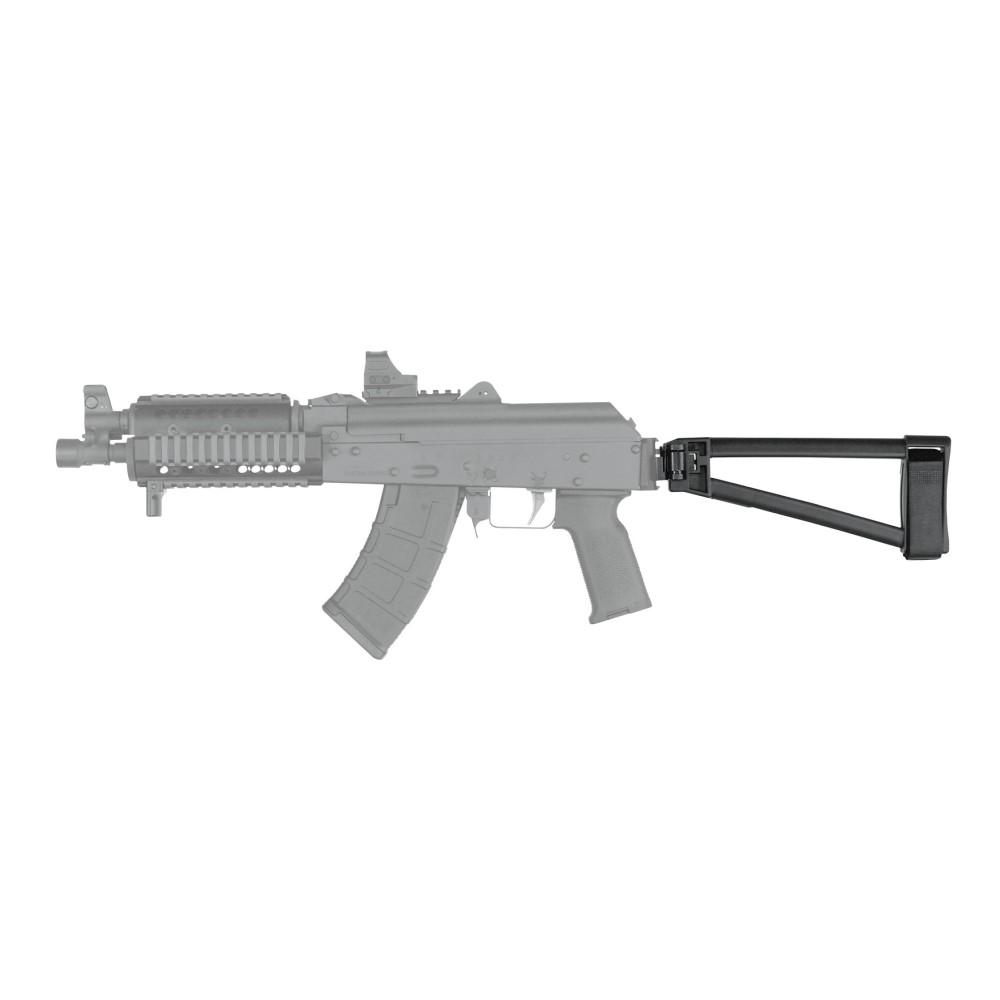 SB-Tactical TF1913-01-SB Picatinny Pistol Stabilizing Brace Black Folding - View 2