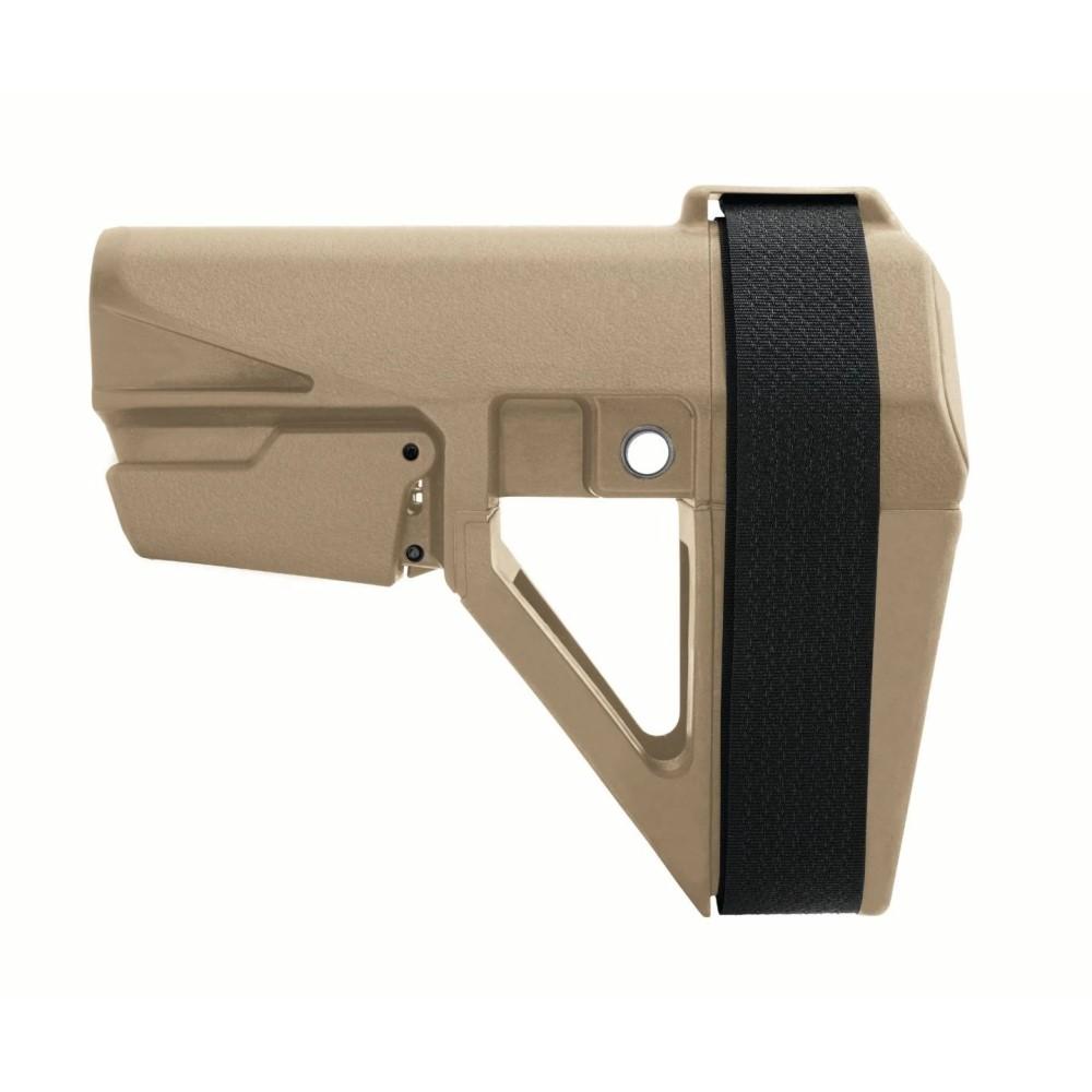 SB Tactical SBA5X-02-SB Pistol Stabilizing Brace Flat Dark Earth 10.25" - View 2
