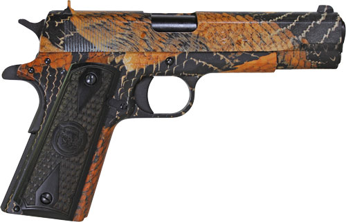 Iver Johnson 1911A1 BOA 45 ACP 5" Barrel Snakeskin Finish 8-Rd Mag - View 2