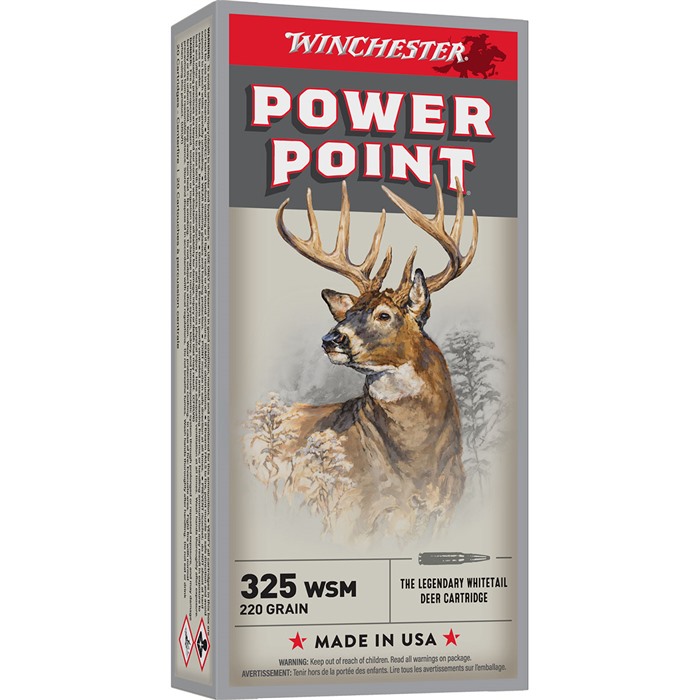 Winchester Ammo X325WSM Power-Point 325WSM 220gr 20 Per Box/10 Case - View 2