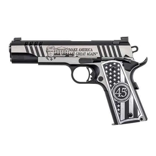 AUTO ORDNANCE 1911TCA TRUMP ONE PACKED SOLD AS USED 1911TCAC14USED - AUTO ORDNANCE - 45 ACP