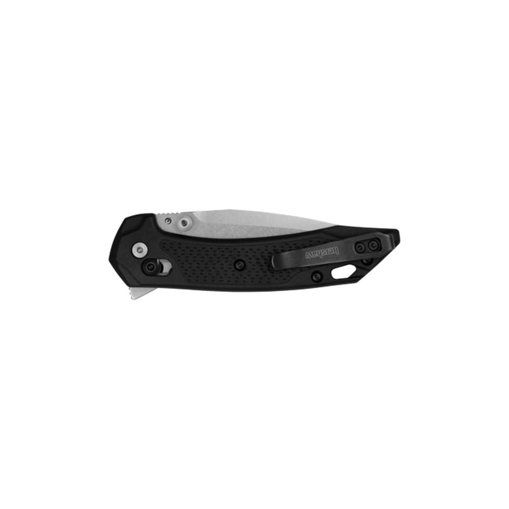 KERSHAW BONNEVILLE KNIFE PLAIN EDGE MANUAL OPEN-BLACK *BOX* (NEW 2026) - View 2