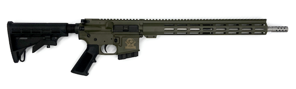 10 Ring Marketing GLFA AR-15 350LEG 16 ODG/SS 5RD: Semi-Automatic, .350 Legend, 16-inch Barrel, Cerakote Finish, Aluminum 7075 Frame, 5-Round Magazine - View 2