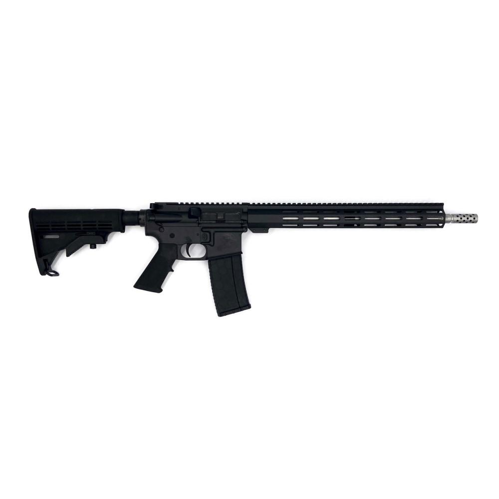 GLFA AR-15 Rifle .223 Wylde 16 in Heavy Barrel Black Cerakote 30 Round - View 2