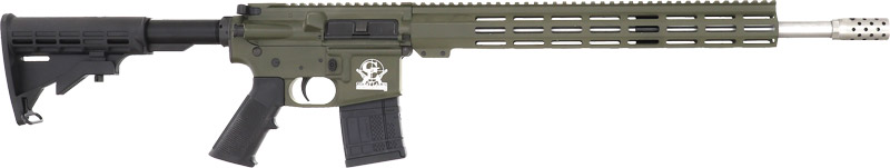 GLFA GL15450SSODG .450 Bushmaster AR-15 Rifle 18" SS Barrel 5-Round OD Green - View 2