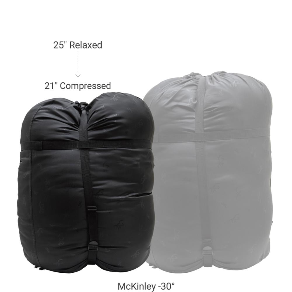Browning McKinley 4893958 Sleeping Bag -30 degF, TechLoft, Hooded Rectangle - View 2