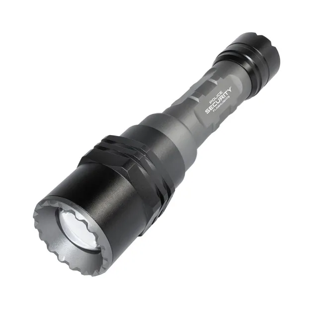 Police Security Flashlights 97739 Long Throw Gray 700 Lumens LED IPX7 - View 2