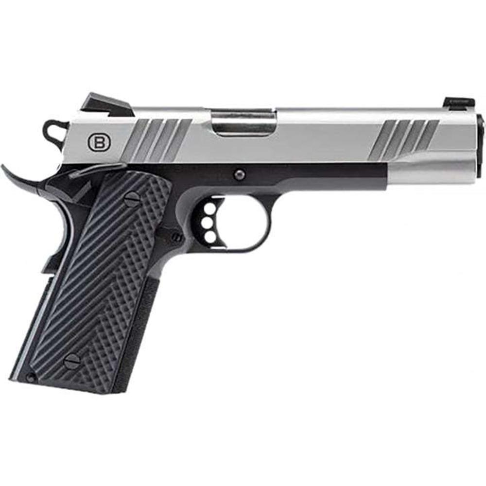 Bersa B19117050SBBK B1911 Full Size Frame 45 ACP 8+1 5" Stainless... - View 2