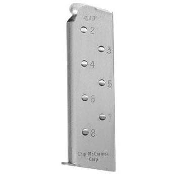 CMC MMG45FS8P 1911 8rd .45 ACP Stainless Steel Magazine - View 2