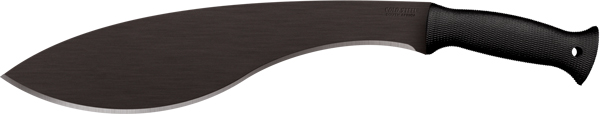 Cold Steel 97KMS Kukri Machete 13-Inch Carbon Steel Blade with Sheath - Black - View 2