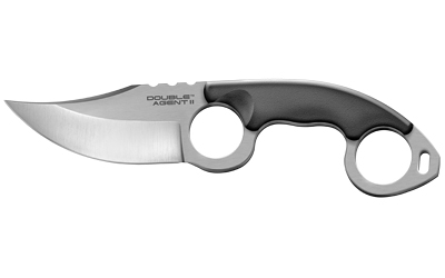 Cold Steel Cs-39FN Double Agent 3" Fixed Plain Sat - View 2