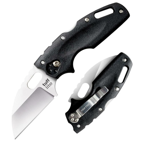 Cold Steel 20LT Tuff Lite 2.5" AUS-8A Blade Black Griv-Ex Handle Folder - View 2