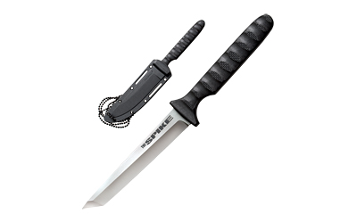 Cold Steel CS-53NCT Spike 4" Tanto Fixed Blade Knife Black Griv-Ex Handle - View 2