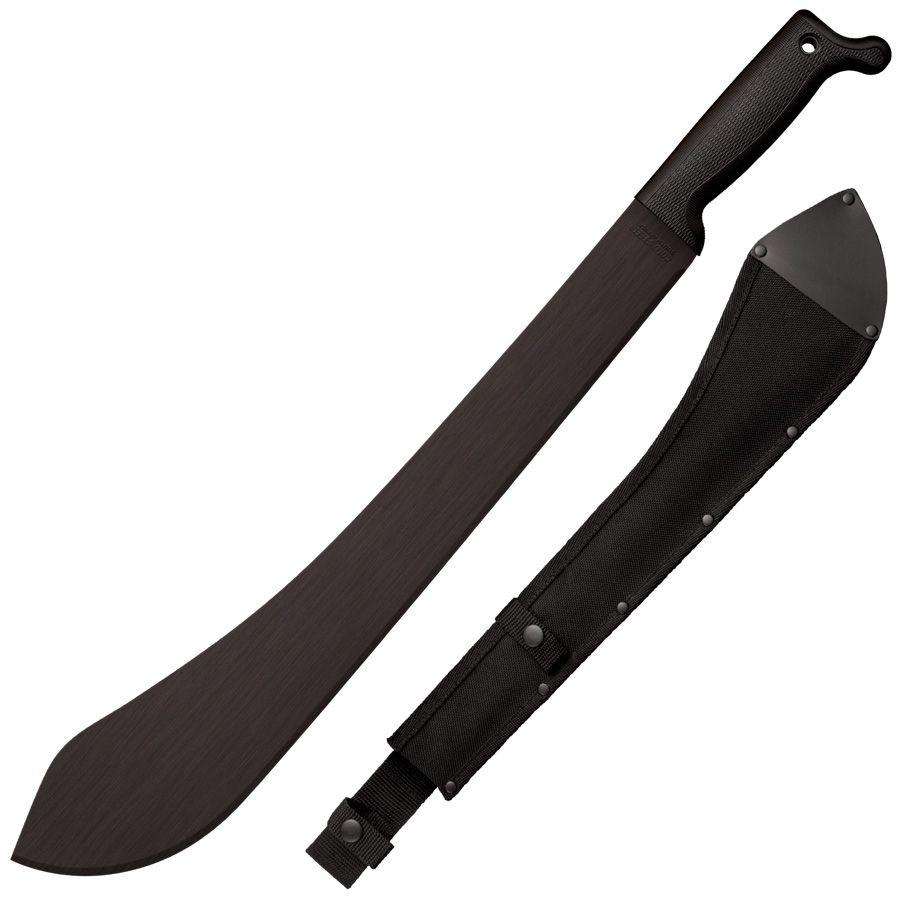 Cold Steel CS97LBMS Bolo Machete 18" 1055 Carbon Steel Blade with Sheath - View 2