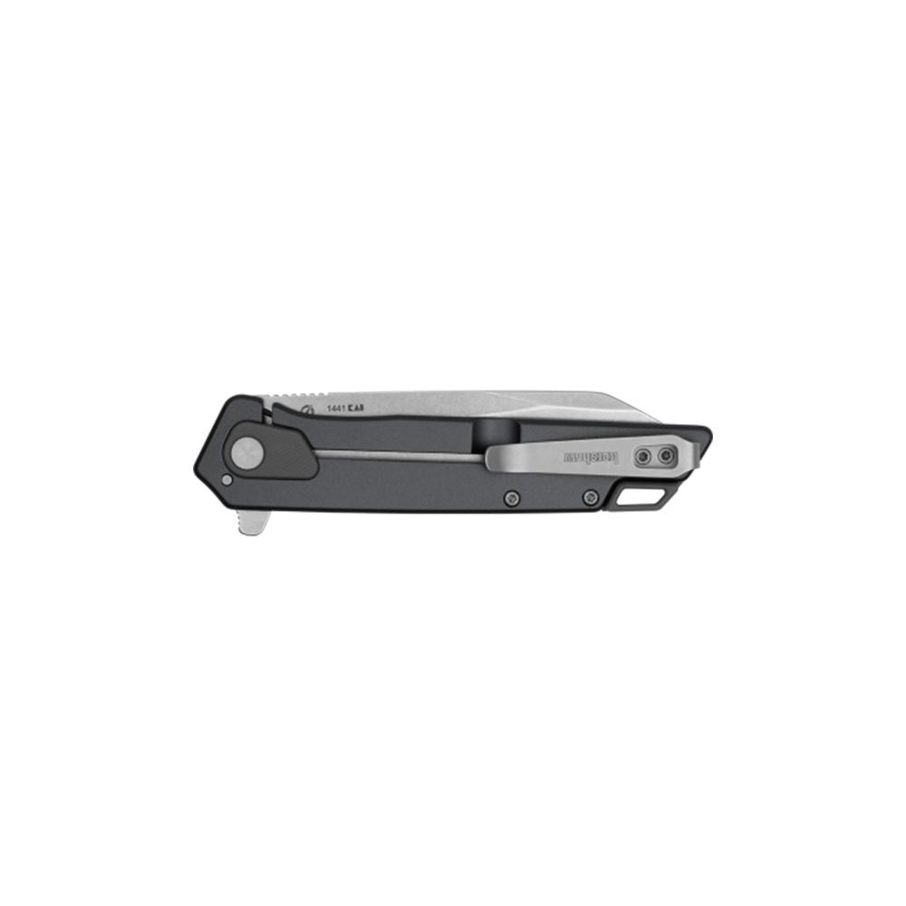 Kershaw Misdirect XL Folding Knife 3-3/8 Reverse Tanto Blade Black Box - View 2